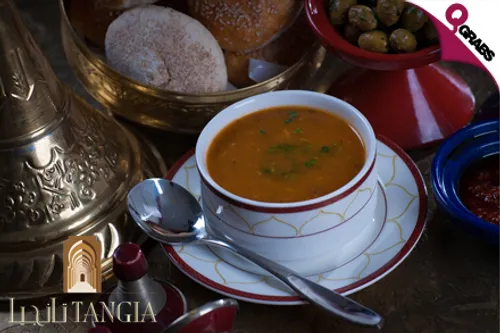 For QR61 Kids/QR122 Adults Dine on an Authentic Marrakesh Buffet  at Tangia in Wyndham Grand Regency! (QR122/QR240 Value)